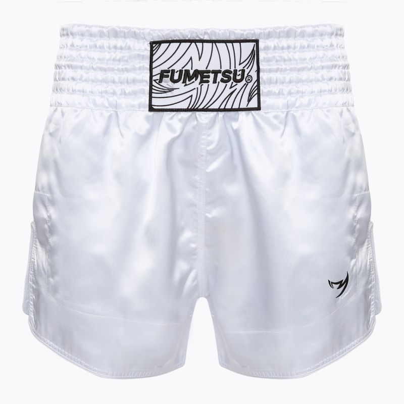Мъжки шорти за тренировка FUMETSU Origins Muay Thai white