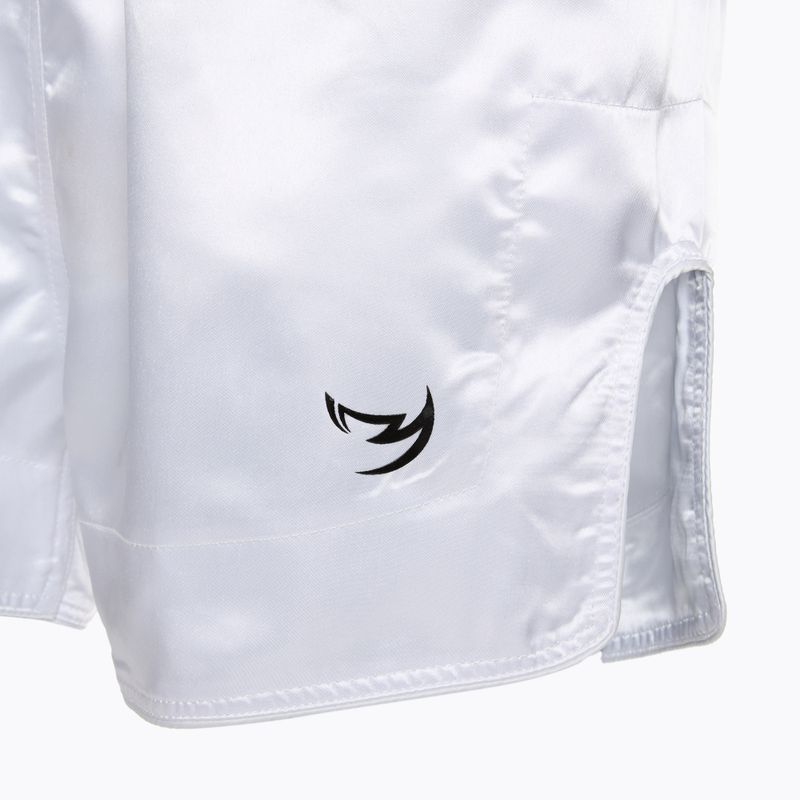 Мъжки шорти за тренировка FUMETSU Origins Muay Thai white 4