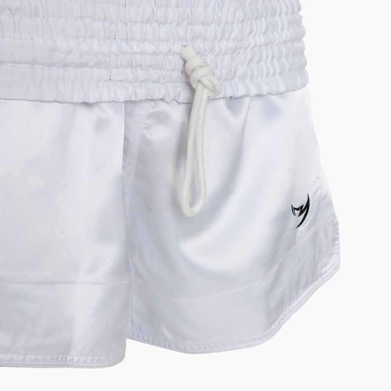 Мъжки шорти за тренировка FUMETSU Origins Muay Thai white 5