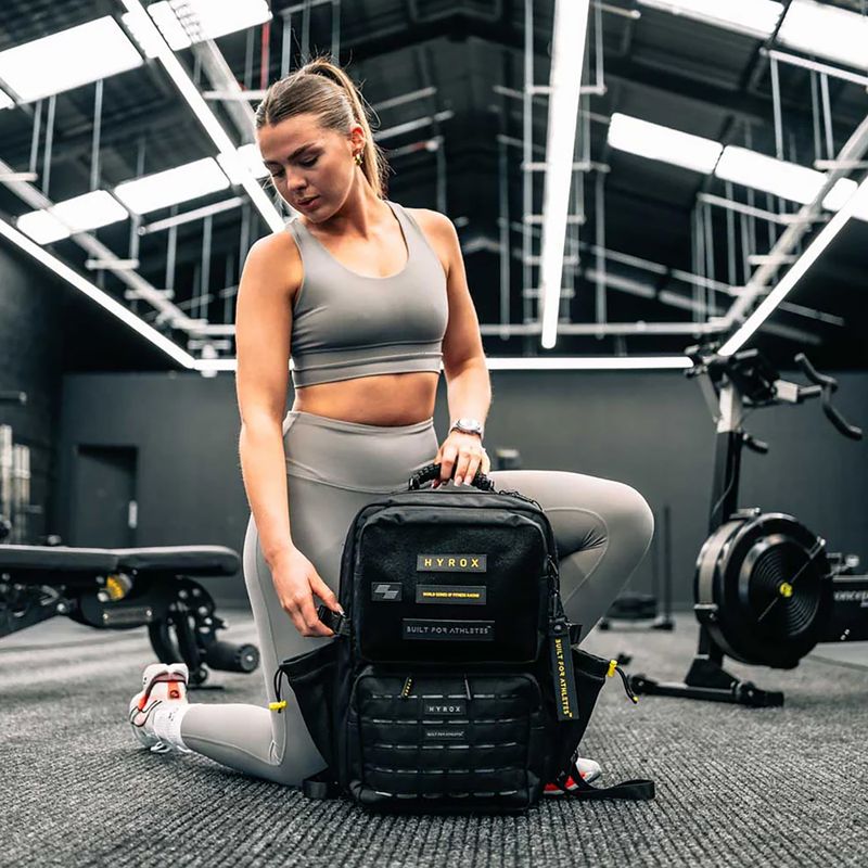 Раница за тренировка Built For Athletes Hyrox X BFA Pro 35 l black/yellow 14