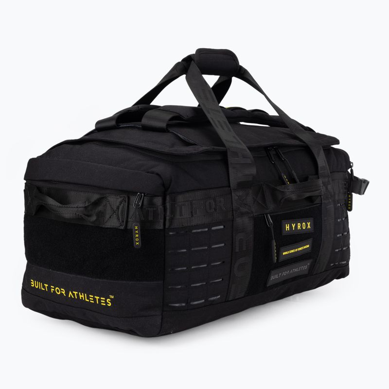 Тренировъчна чанта Built For Athletes Hyrox X BFA 60 l black/yellow 2