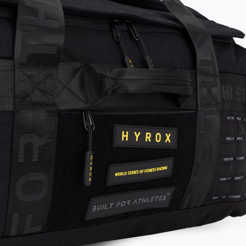 Спортна чанта Built For Athletes Hyrox X BFA 60 l black/yellow 4