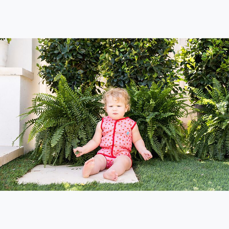 Детски неопренов костюм за плуване Splash About Baby Wrap strawberry field 4