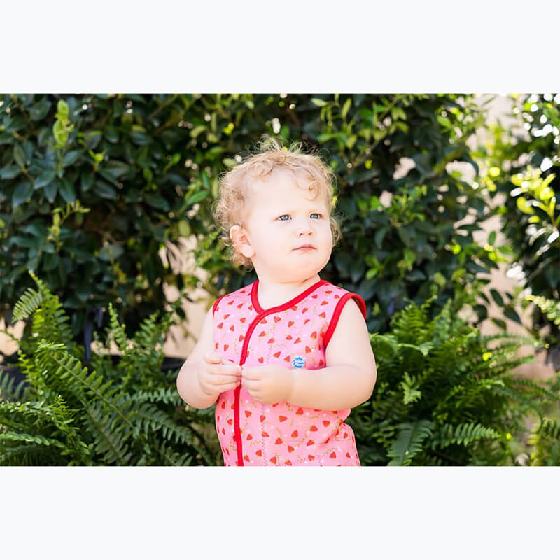 Детски неопренов костюм за плуване Splash About Baby Wrap strawberry field 6