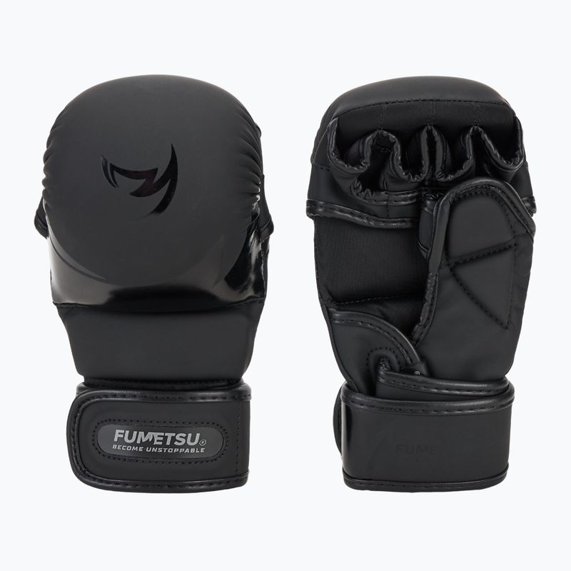 Детски ръкавици за ММА FUMETSU Ghost S3 Sparring black/black