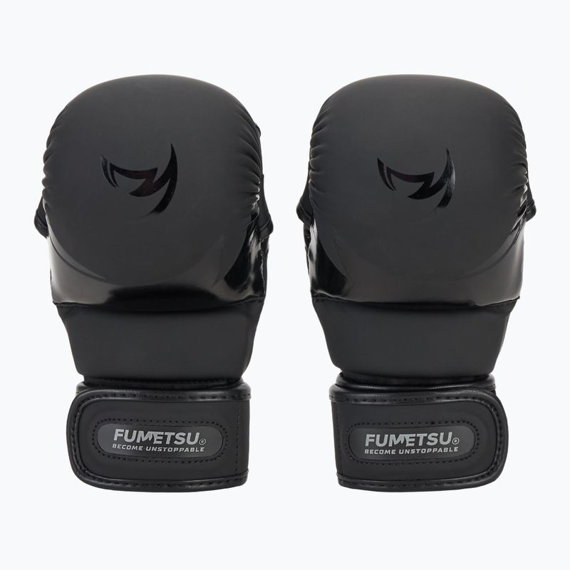 Детски ръкавици за ММА FUMETSU Ghost S3 Sparring black/black 2