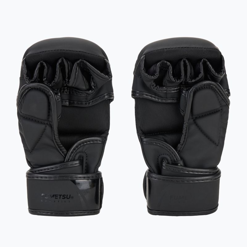 Детски ръкавици за ММА FUMETSU Ghost S3 Sparring black/black 3