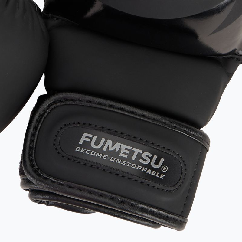 Детски ръкавици за ММА FUMETSU Ghost S3 Sparring black/black 5