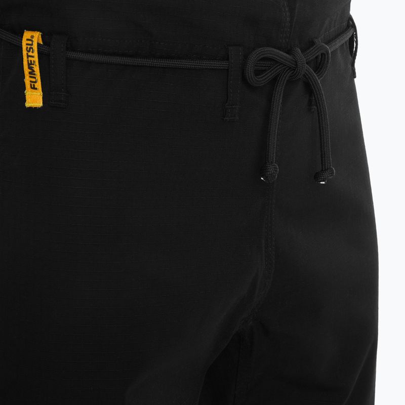 GI за бразилско жиу-жицу FUMETSU Ghost V-Lite BJJ black/ yellow 7