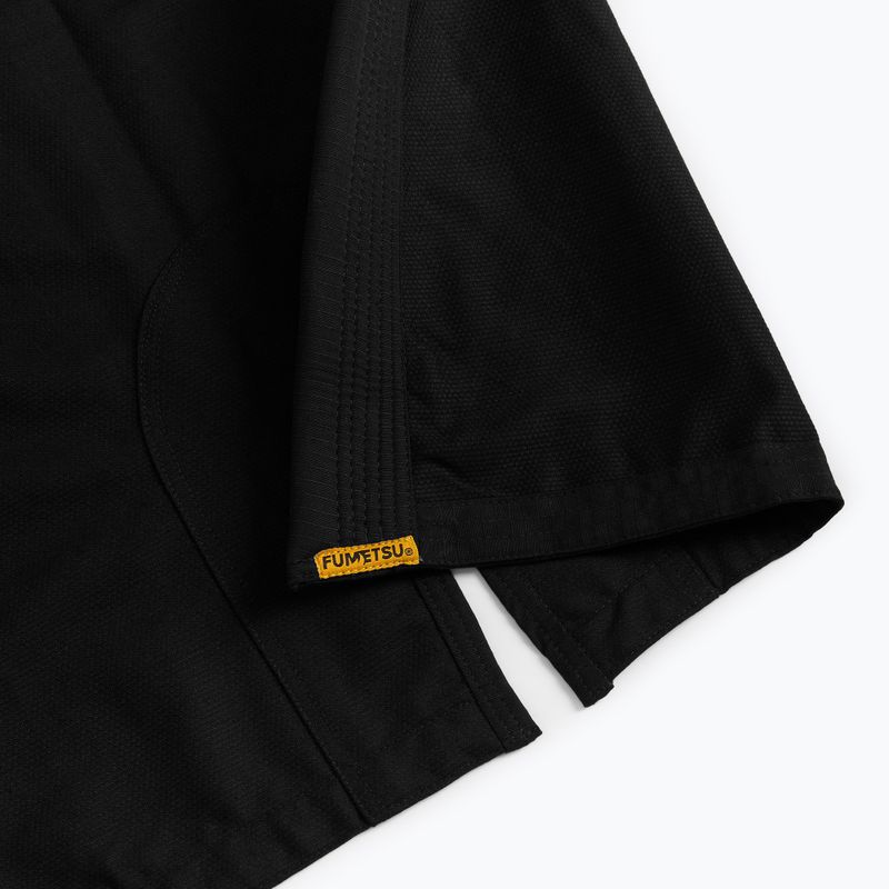 GI за бразилско жиу-жицу FUMETSU Ghost V-Lite BJJ black/ yellow 8
