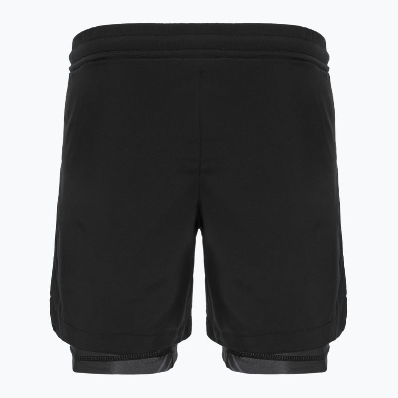 Мъжки шорти за тренировка FUMETSU Icon Dual Layer Training black 2