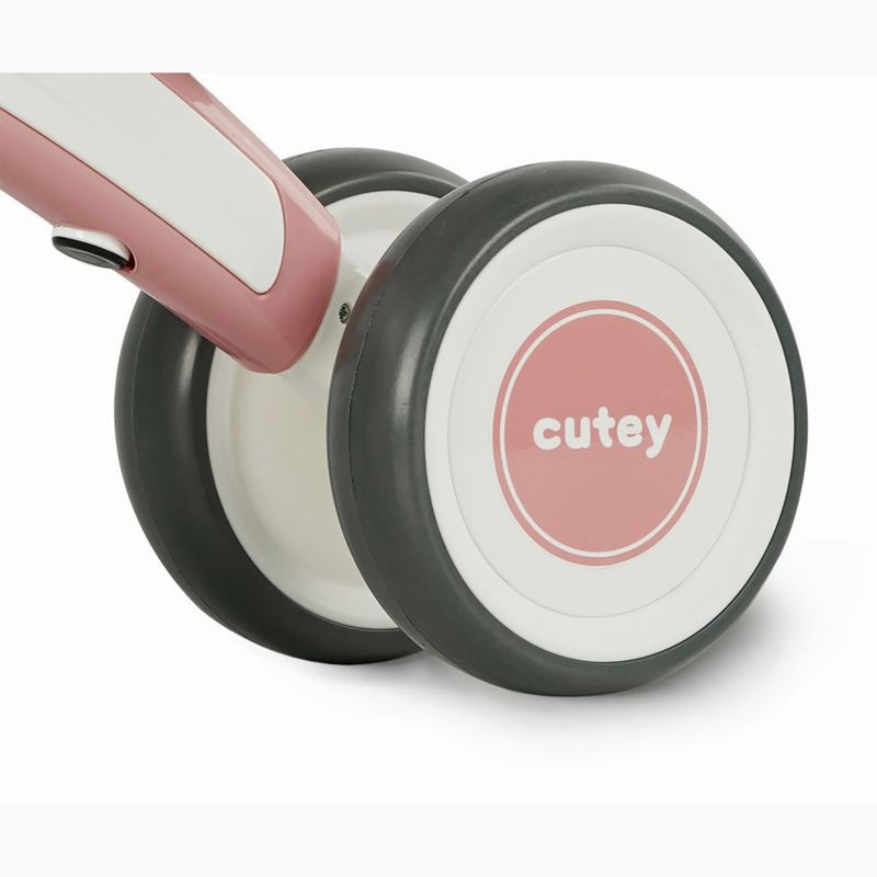 Велосипед без педалии Qplay Cutey Retro pink 7