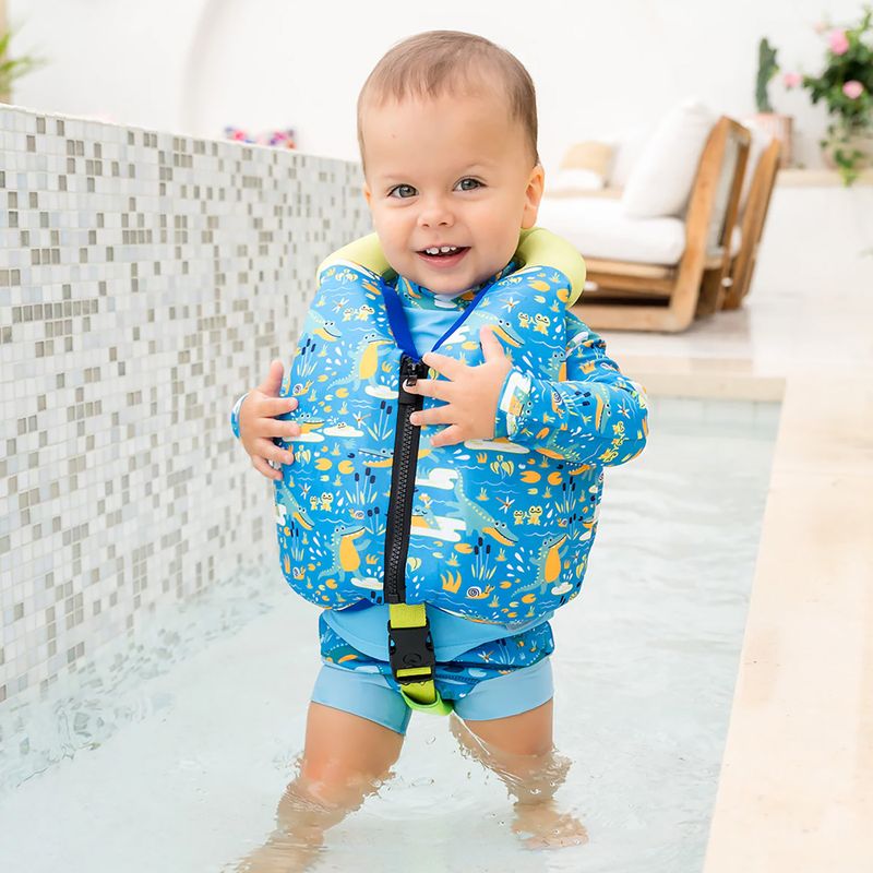Детска жилетка за плуване Splash About Early Years Swim croc creek 3