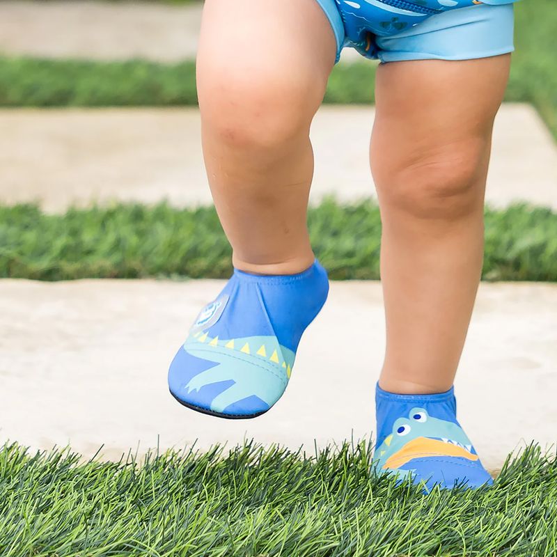 Детски обувки за вода Splash About Splash Shoes crocodile swamp 6