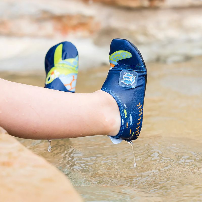 Детски обувки за вода Splash About Splash Shoes turtle tide 8