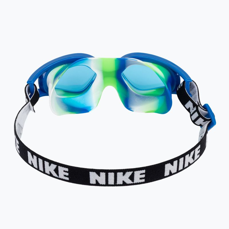 Детски очила за плуване Nike Expanse blue lightning 4