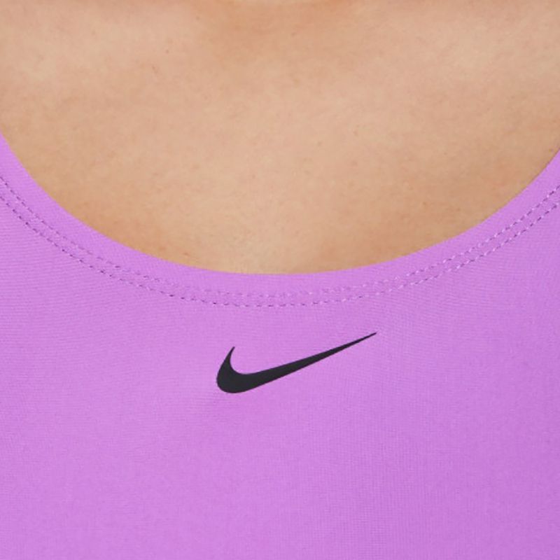 Дамски бански костюм от една част Nike Logo Tape Fastback fuchsia dream 8