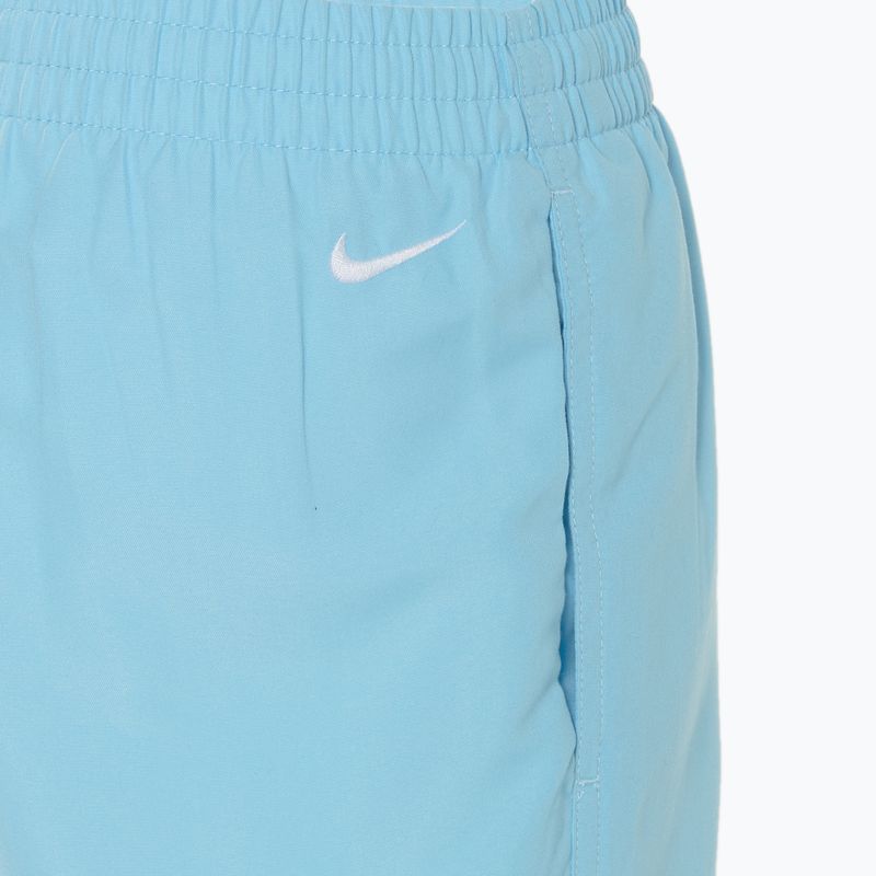 Детски бански шорти Nike Split Logo 4“ Volley aquarius blue 4