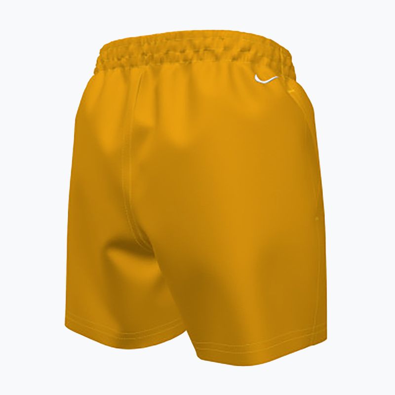 Детски къси панталони за плуване Nike Split Logo 4" Volley laser orange 6