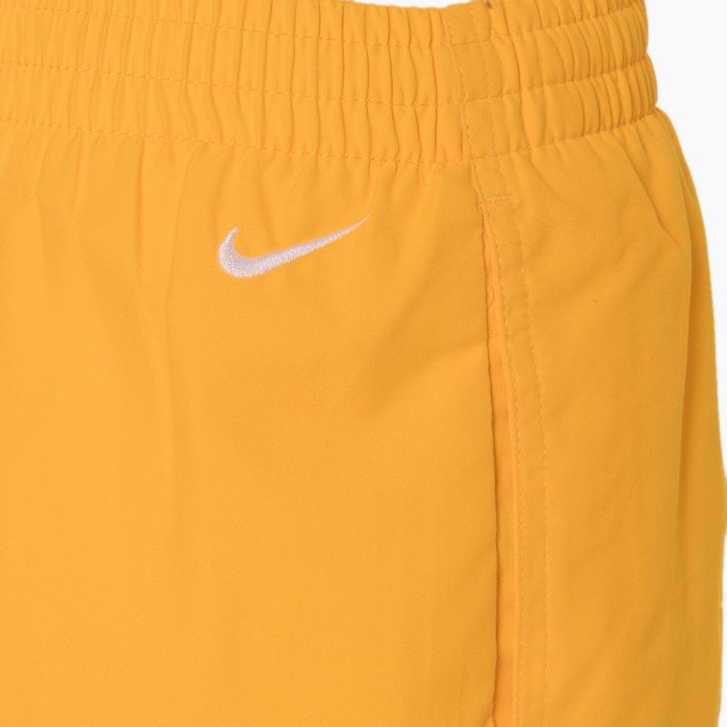 Детски къси панталони за плуване Nike Split Logo 4" Volley laser orange 4