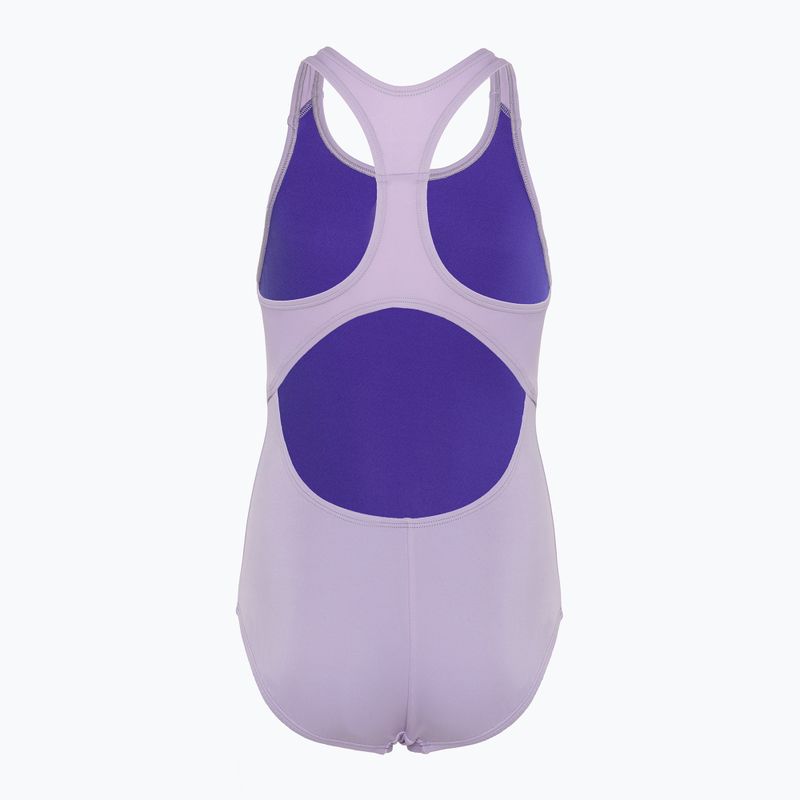 Детски бански от една част Nike Essential Racerback lilac bloom 2