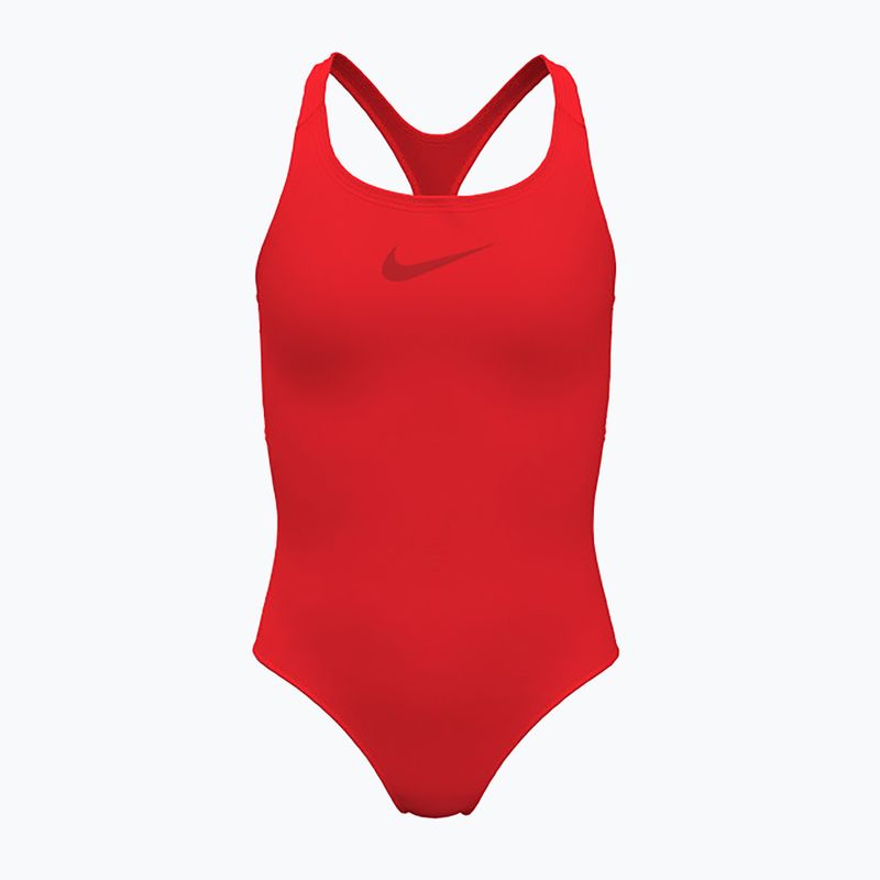 Детски бански от една част Nike Essential Racerback light crimson 4