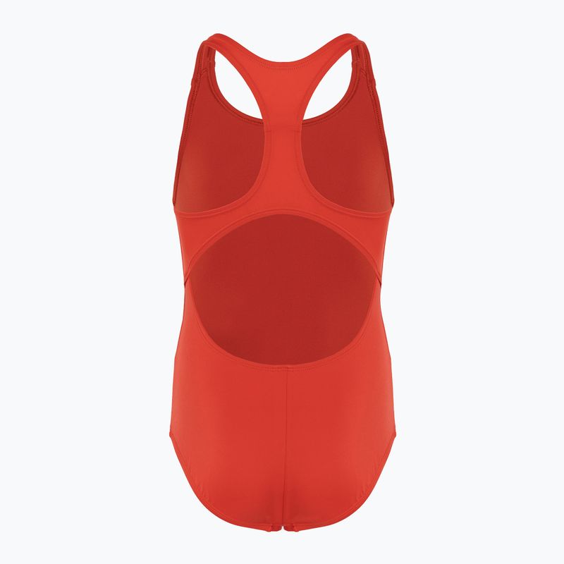 Детски бански от една част Nike Essential Racerback light crimson 2