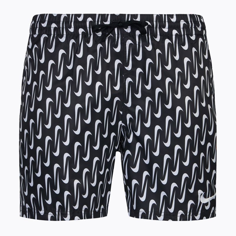 Мъжки бански шорти Nike Swoosh Link 5" Volley black