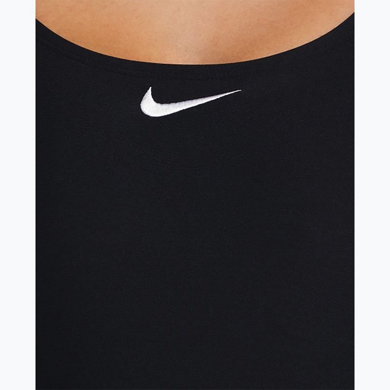 Дамски бански костюм от една част Nike Hydrastrong Adjustable Crossback black 9
