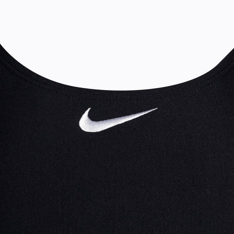 Дамски бански костюм от една част Nike Hydrastrong Adjustable Crossback black 3