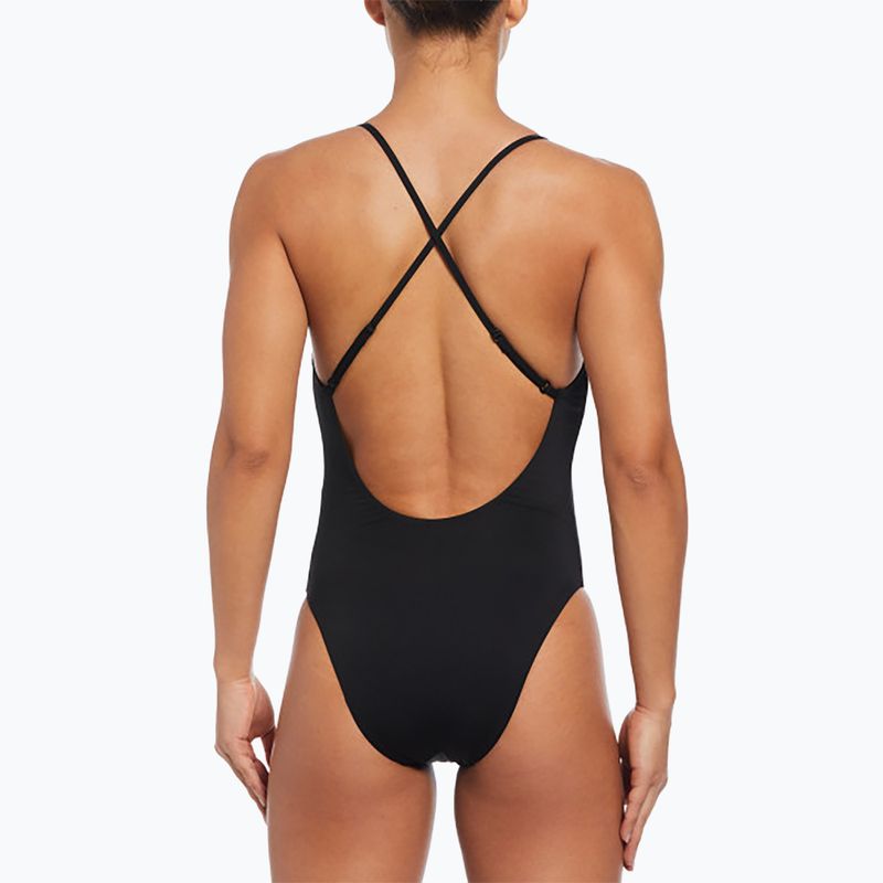 Дамски бански от една част Nike Sneakerkini 2.0 Croccback black 6