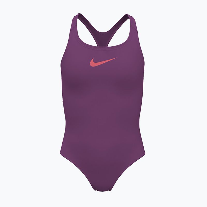 Детски бански костюм от една част Nike Essential Racerback hot fuchsia