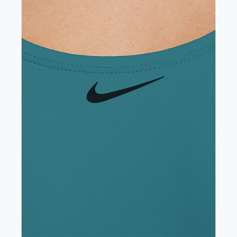 Дамски бански костюм от една част Nike Logo Tape Fastback dusty cactus 3