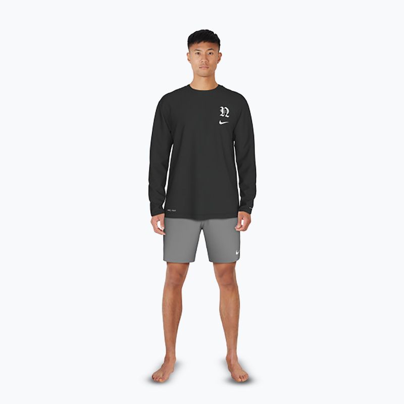 Мъжки Nike Luxe Letter Hydroguard Longsleeve black 2