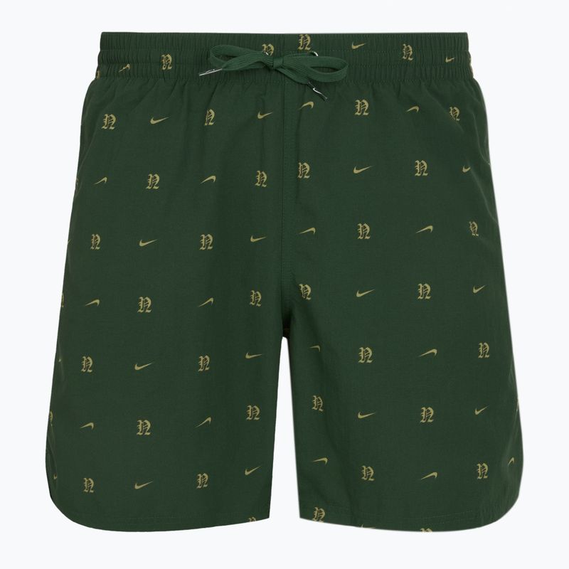 Мъжки бански шорти Nike Luxe Letter 7" Volley fir