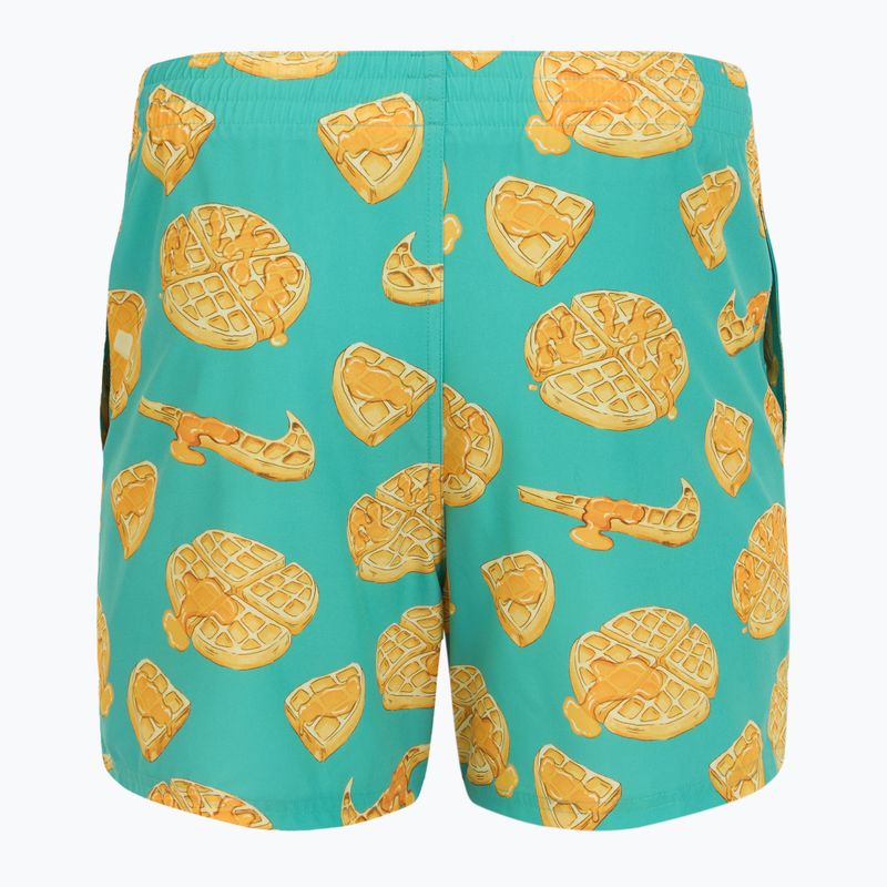 Мъжки къси панталони за плуване Nike Multi Print 5" Volley dusty cactus 2