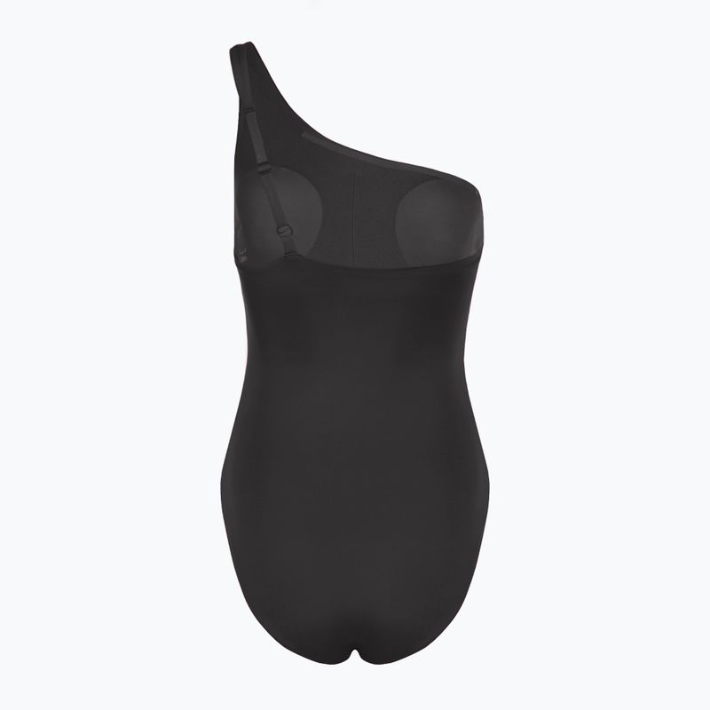 Дамски бански костюм от една част Nike Essential Asymmetrical black 2