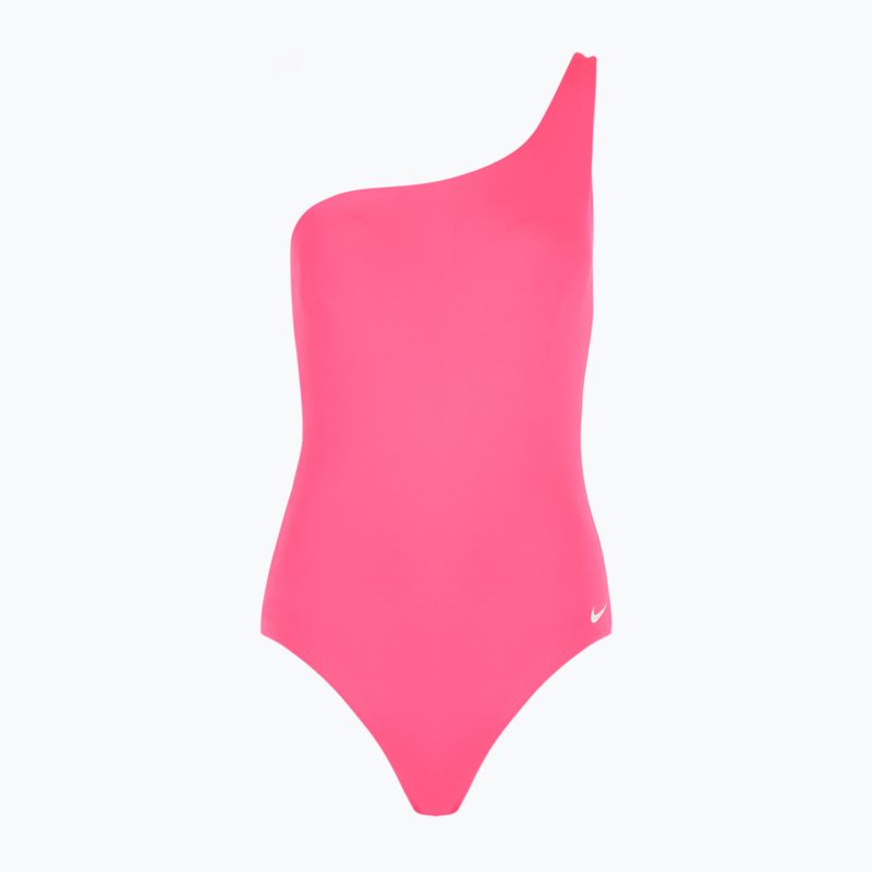 Дамски бански костюм от една част Nike Essential Asymmetrical hyper pink