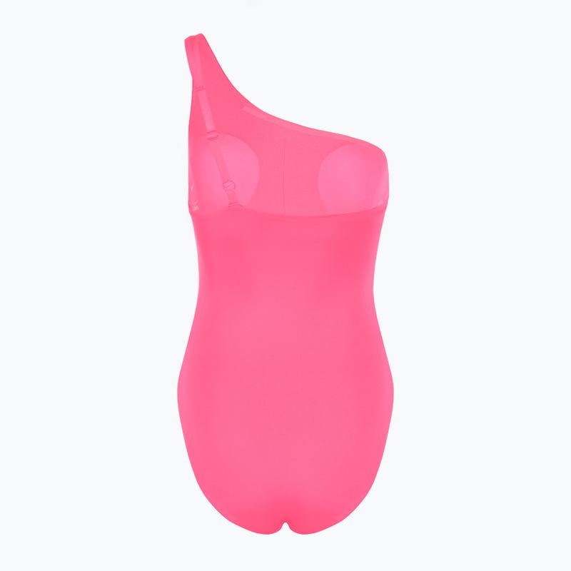 Дамски бански костюм от една част Nike Essential Asymmetrical hyper pink 2