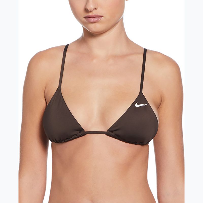 Nike Essential Triangle Bikini Горна част на бански костюм бароково кафяво