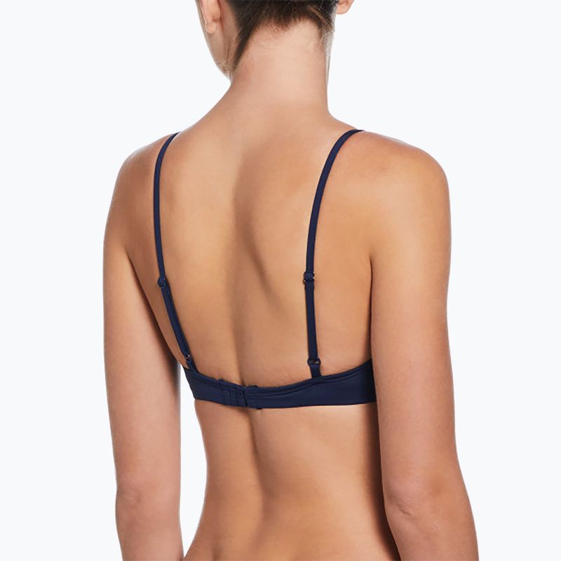 Дамски бански костюм от две части Nike Essential Bralette Bikini midnight navy 3
