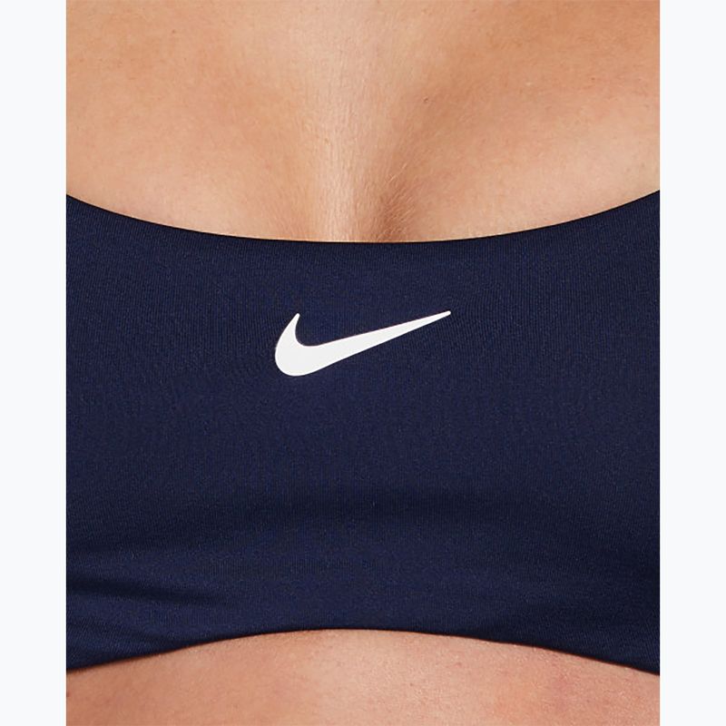 Дамски бански костюм от две части Nike Essential Bralette Bikini midnight navy 6