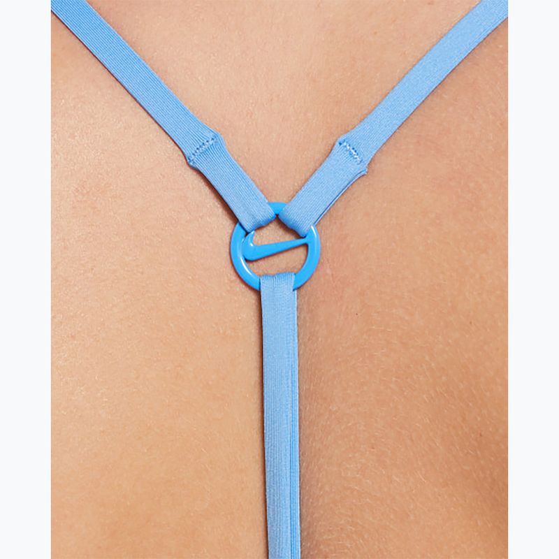 Дамски бански костюм от една част Nike Swoosh Link Y-Back university blue 5