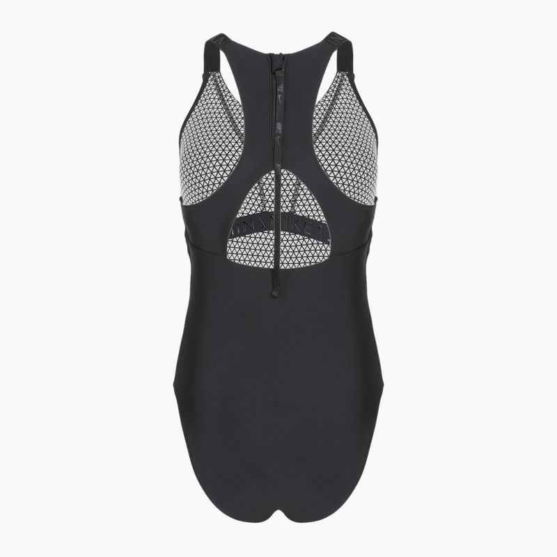 Дамски бански костюм от една част Nike Hydralock Fusion Racerback black 2