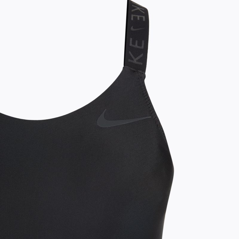 Дамски бански костюм от една част Nike Hydralock Fusion Racerback black 3