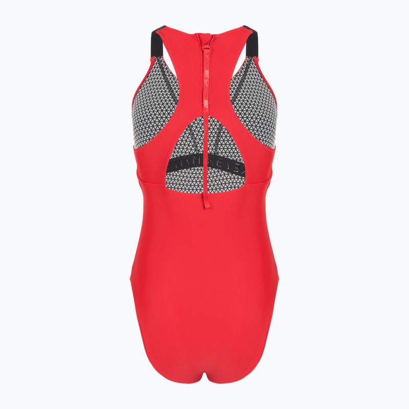Дамски бански костюм от една част Nike Hydralock Fusion university red 2