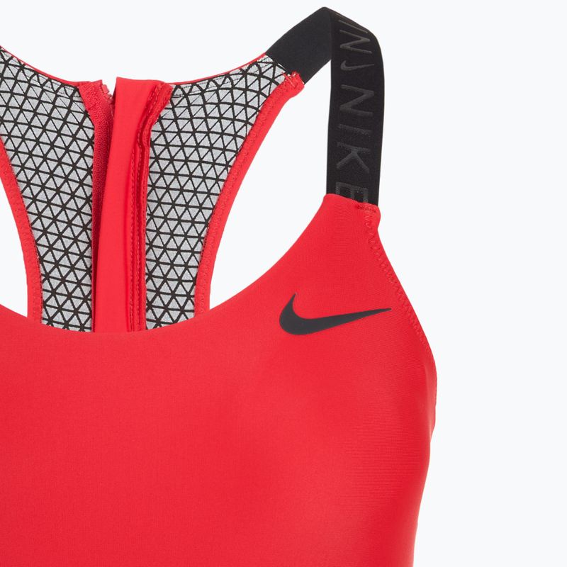 Дамски бански костюм от една част Nike Hydralock Fusion university red 3