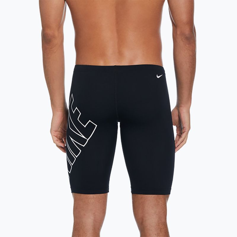 Мъжки бански Nike Hydrastrong Swim Jammer black 7