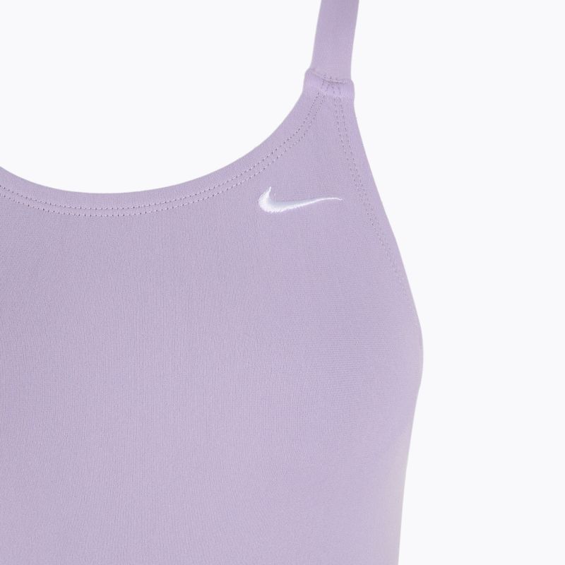 Дамски бански костюм от една част Nike Hydrastrong Solid Fastback hydrangeas 3