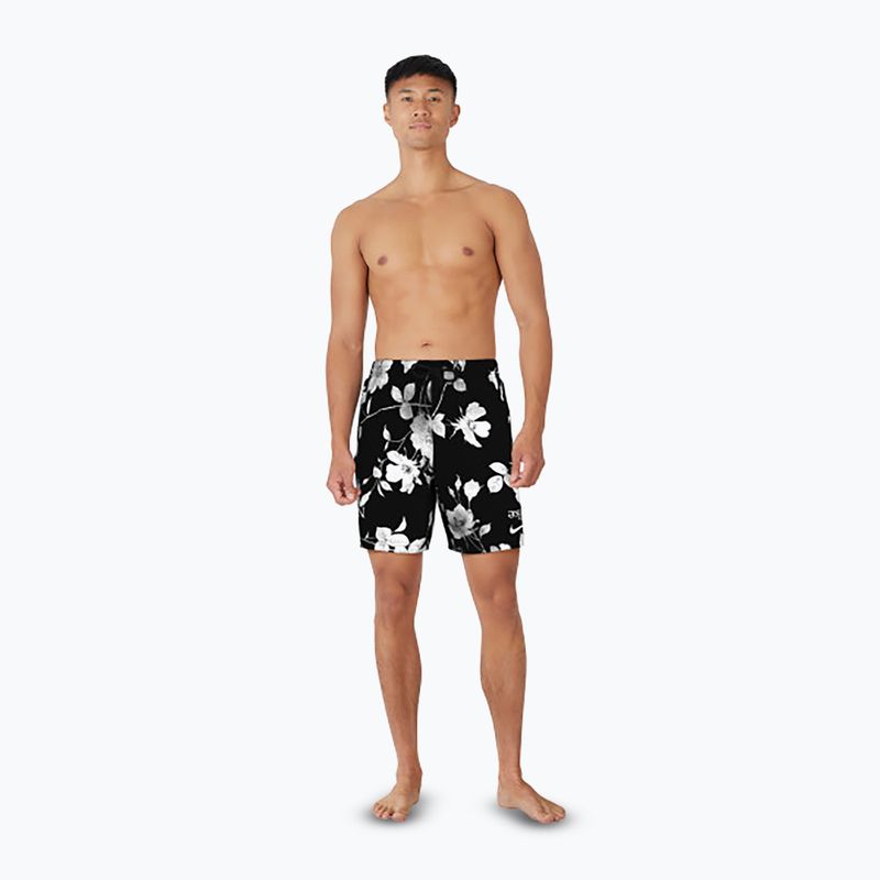 Мъжки бански шорти Nike Fine Floral 7" Volley black 7